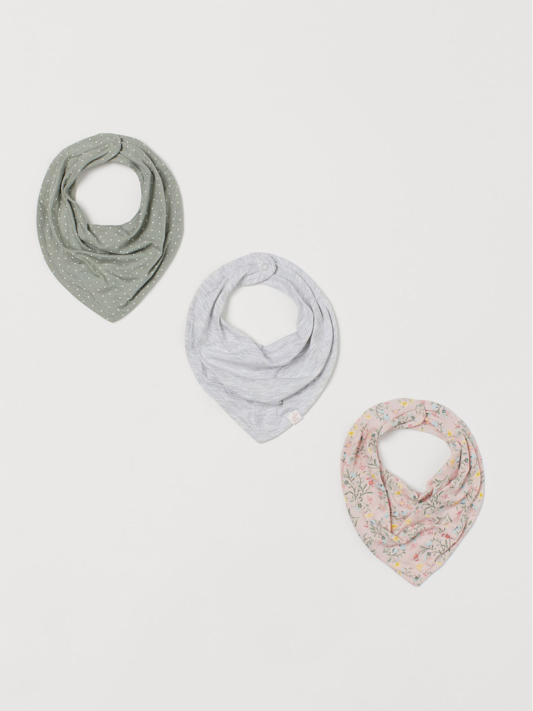 Buy H&M Kids 3 Pack Cotton Triangle Scarves Scarves for Unisex Kids