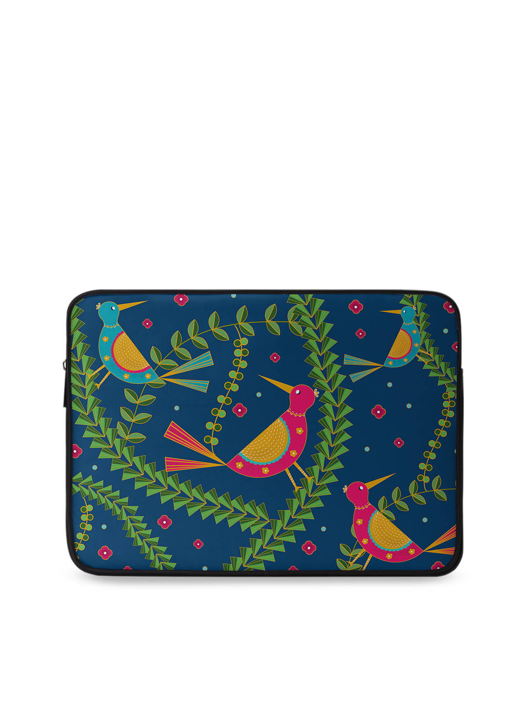 Buy DailyObjects Unisex Blue Printed Laptop Sleeve Laptop Bag for