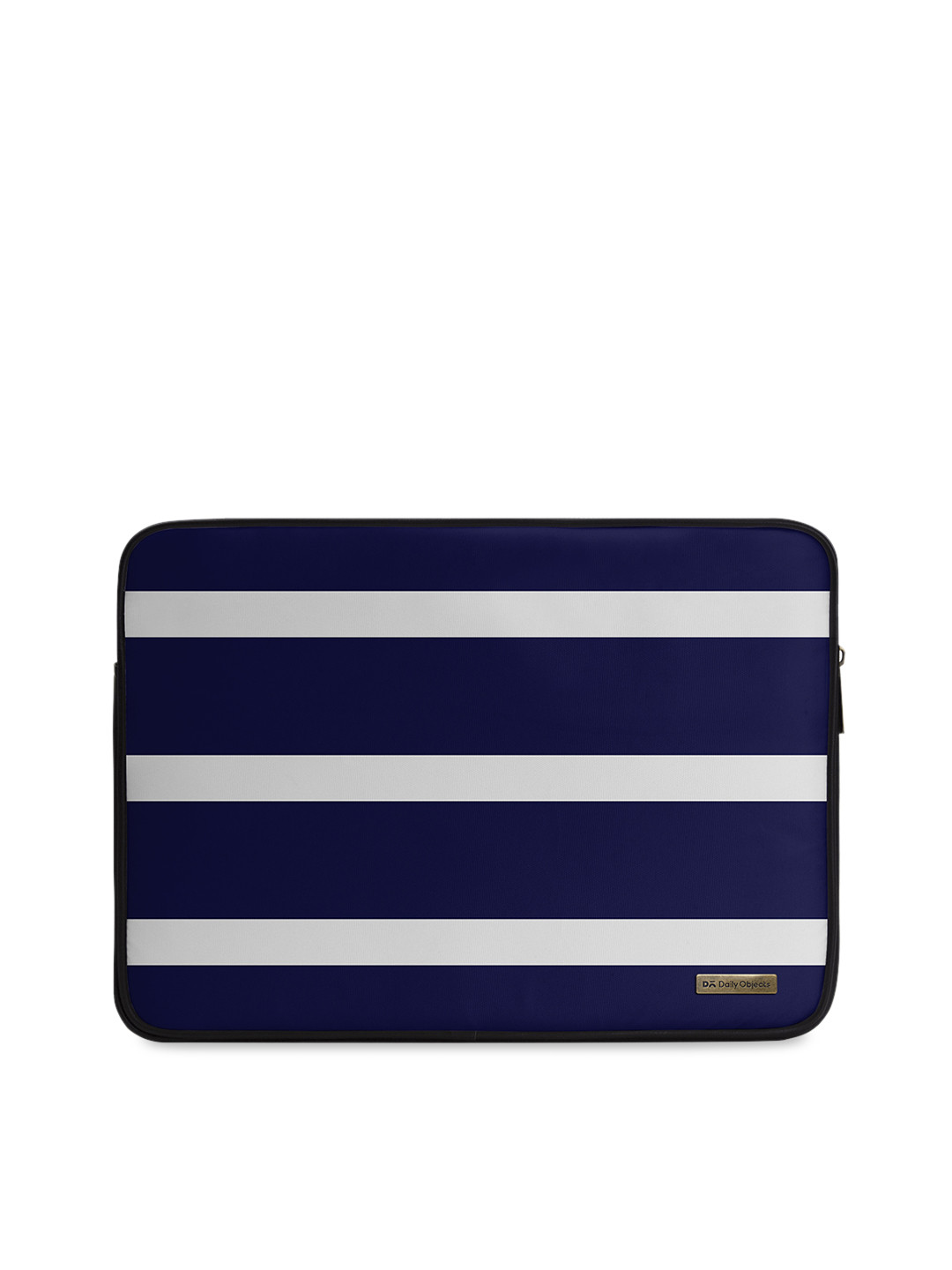 Buy DailyObjects Unisex Navy Blue & White Striped 13 Inch Laptop Sleeve