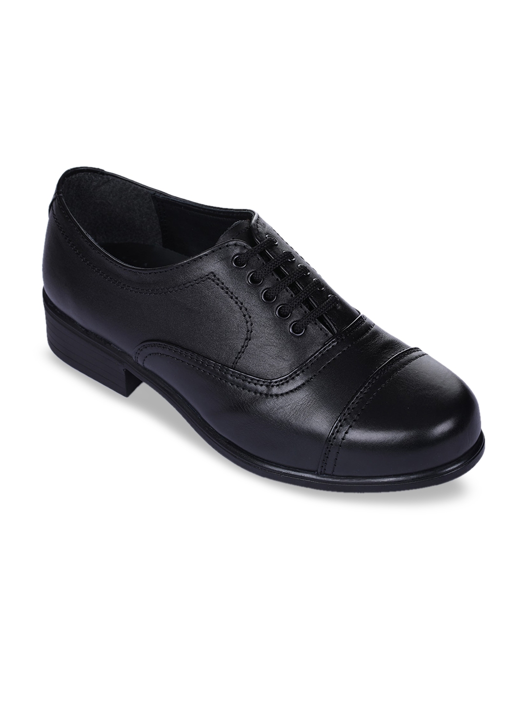 liberty men's black formal shoes