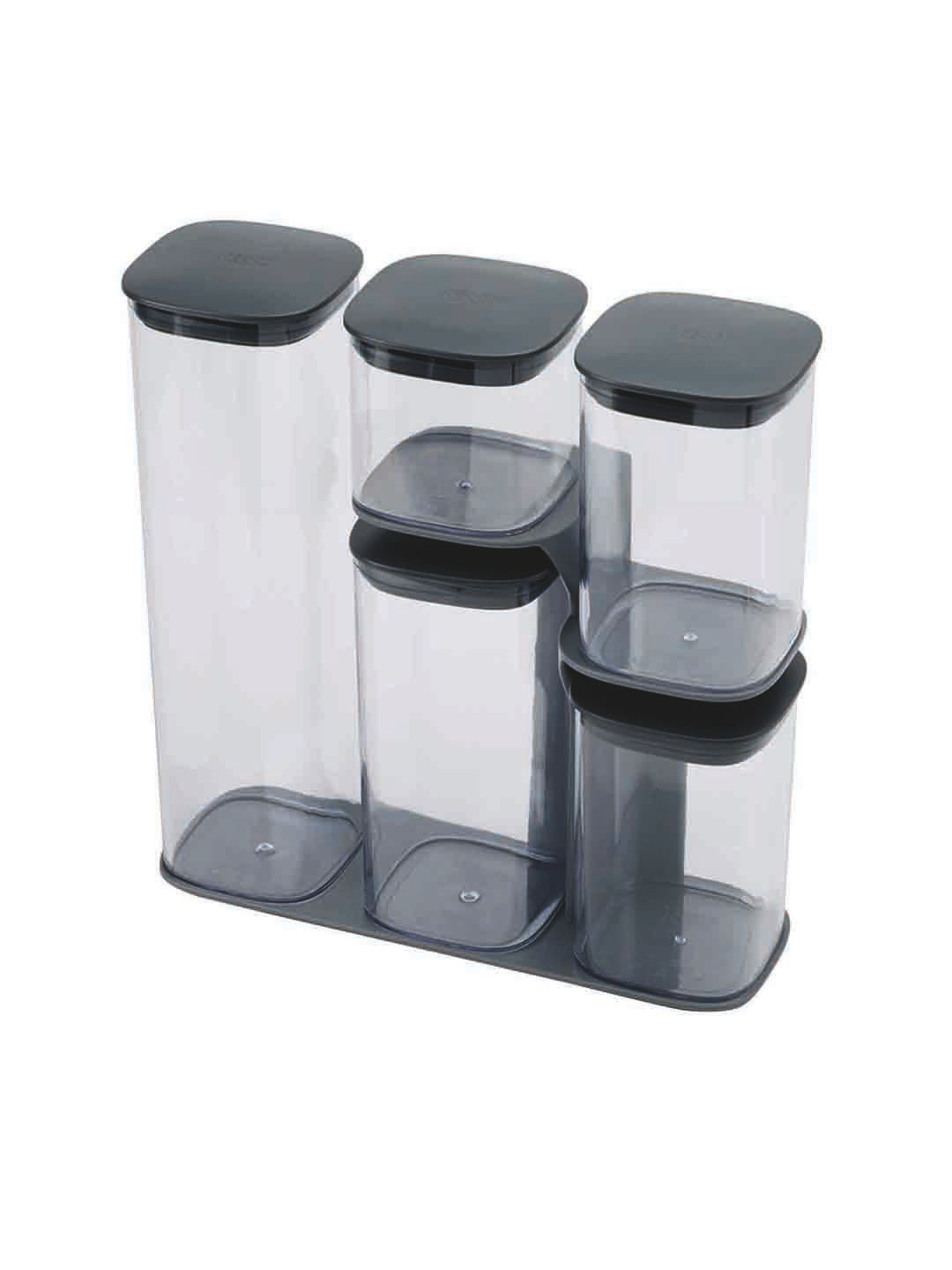 Buy Joseph Joseph Transparent 5 Piece Storage Container With Stand