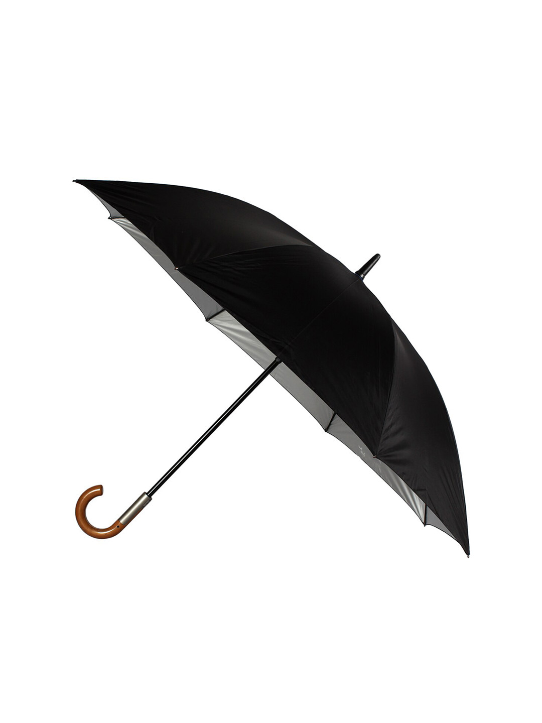Buy Johns Unisex Black Solid Umbrella Umbrellas for Unisex 12179340