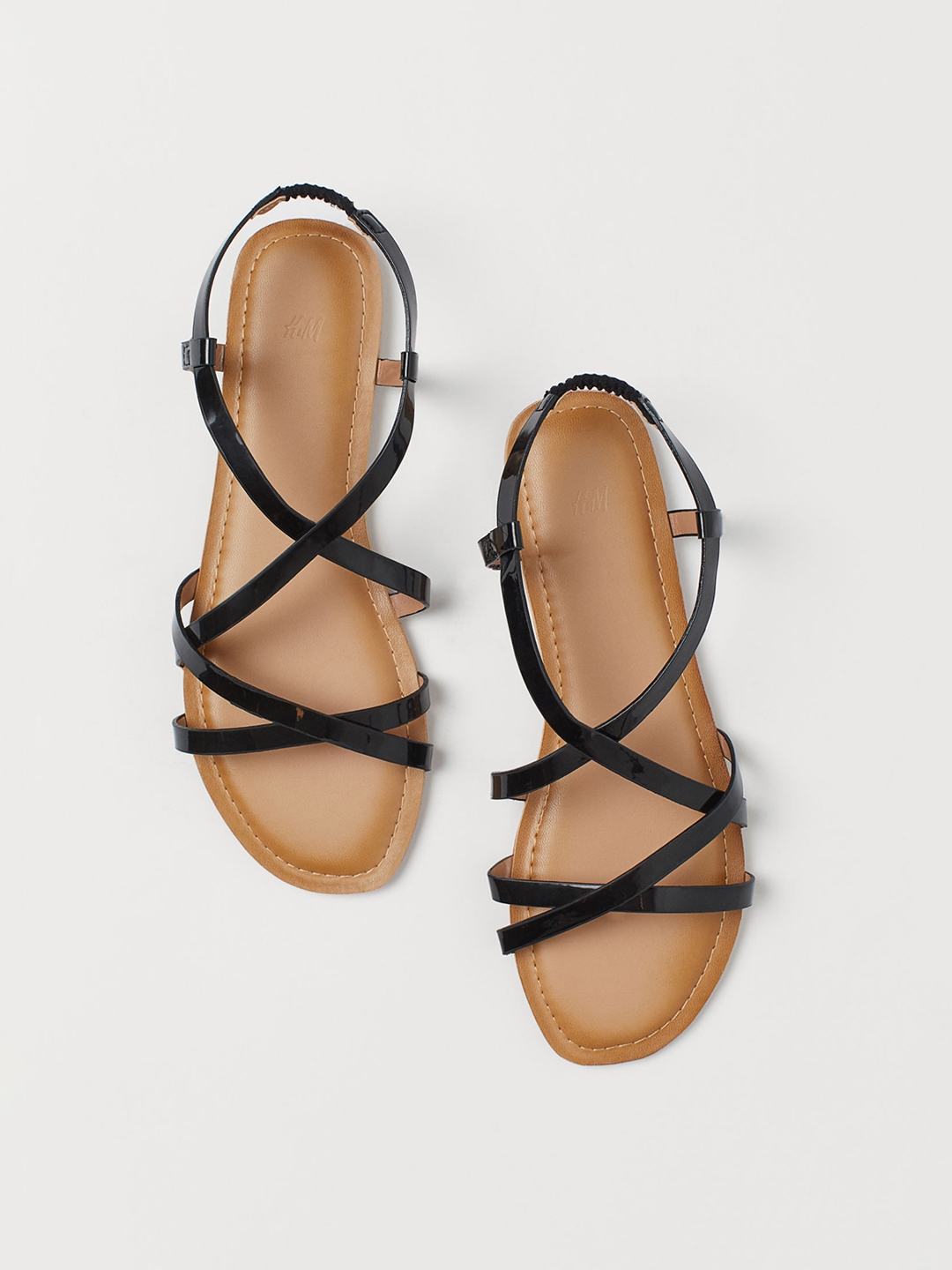 h flat sandals