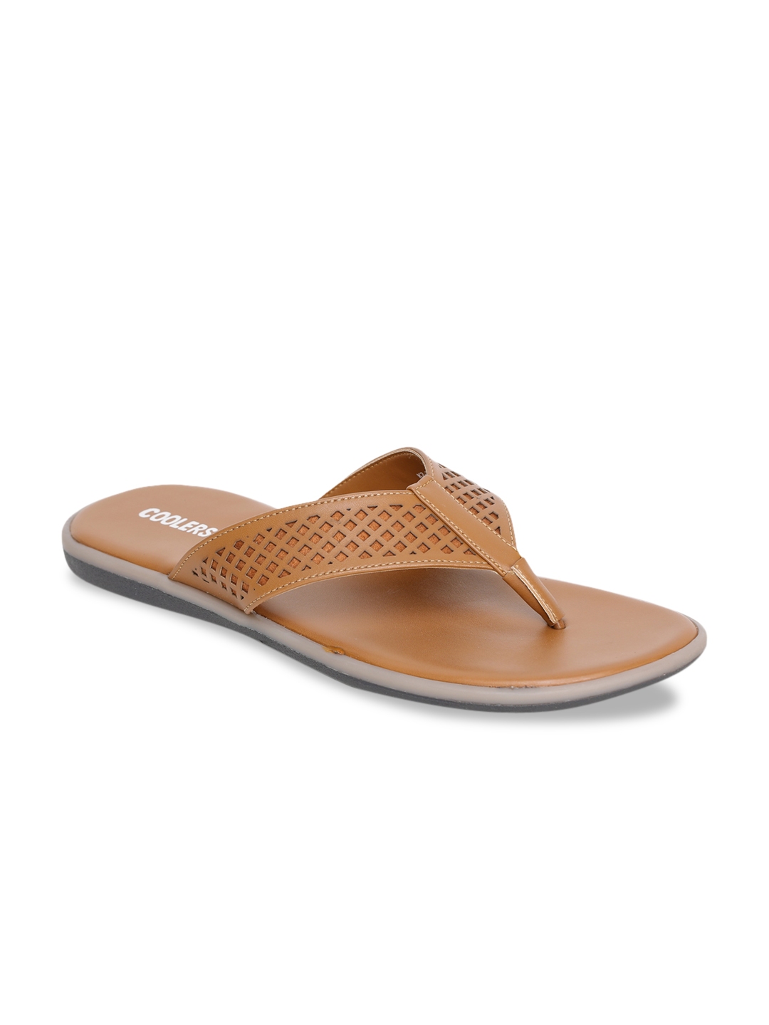 tan flip flops mens