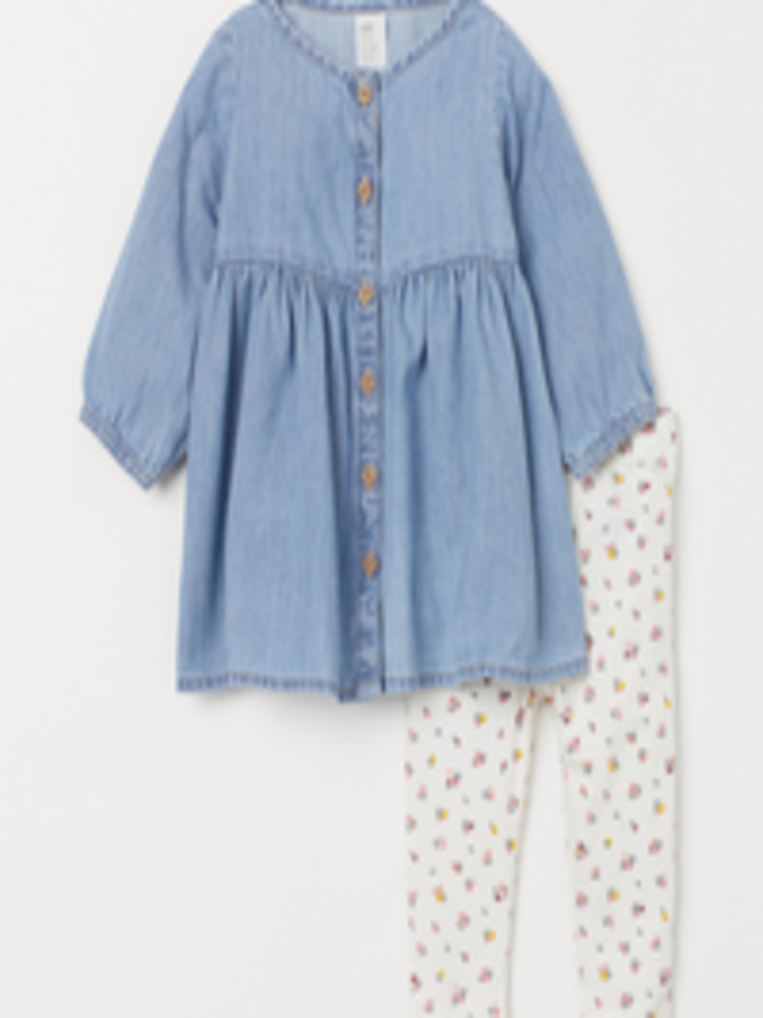 Buy H&M Girls 2 Piece Cotton Set - Clothing Set for Girls 12265148 | Myntra