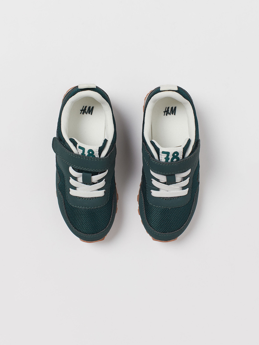 Buy H&M Boys Green Solid Trainers Casual Shoes for Boys 12265352 Myntra