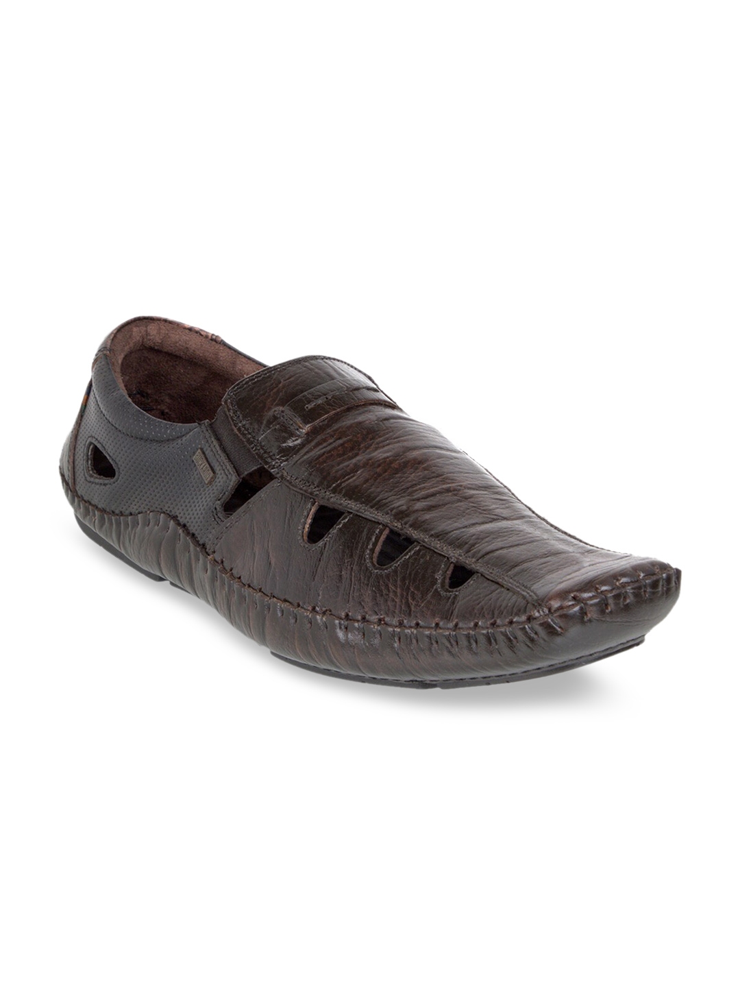 buckaroo men's leather sandals