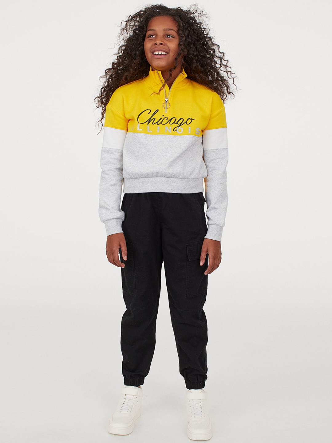 h&m girls pants
