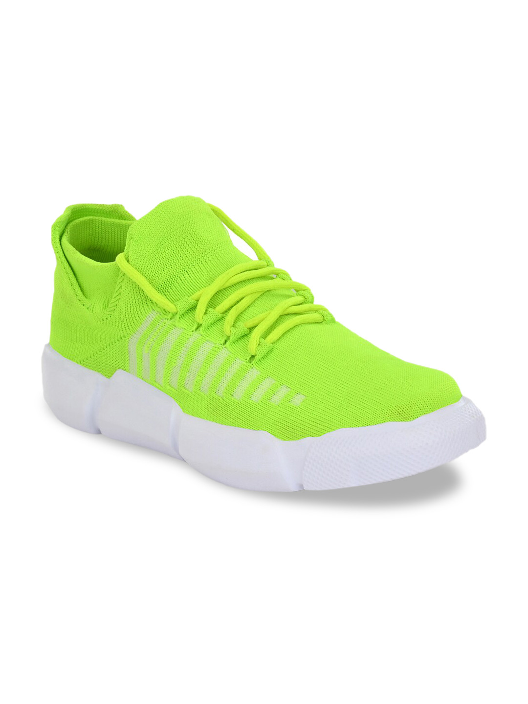Buy AfroJack Men Lime Green Running Shoes Sports Shoes for Men
