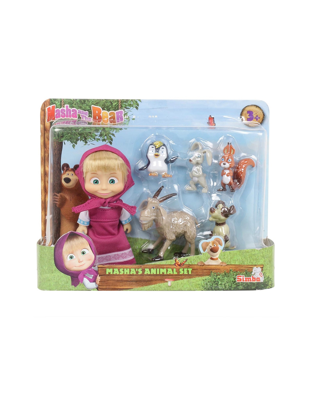 masha and the bear soft toys