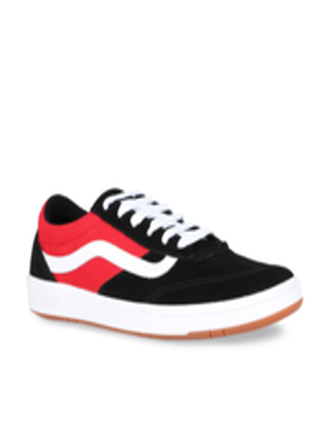 Buy Vans Unisex Black & Red Sneakers - Casual Shoes for Unisex 12295782