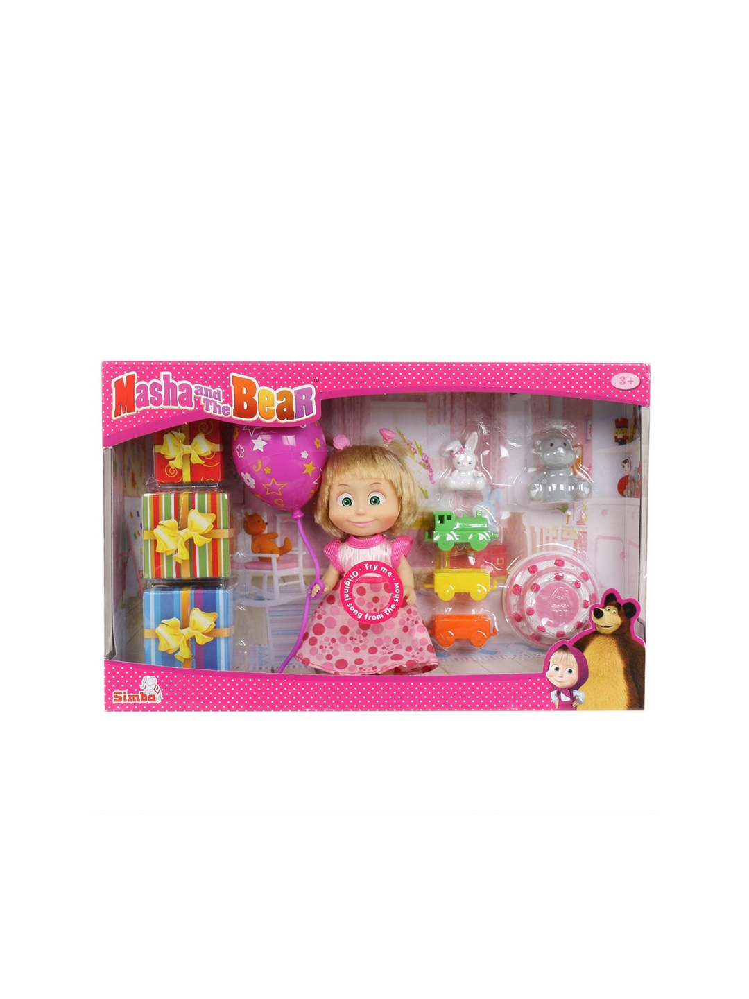 masha and the bear soft toys