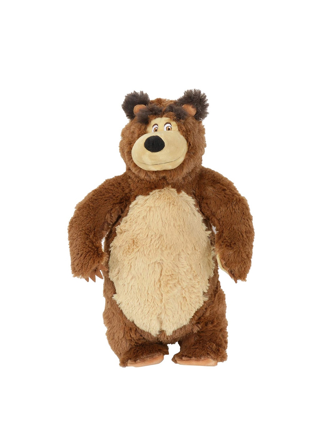 Buy Masha And The Bear Unisex Kids Brown & Beige Simba Masha Plush Bear ...