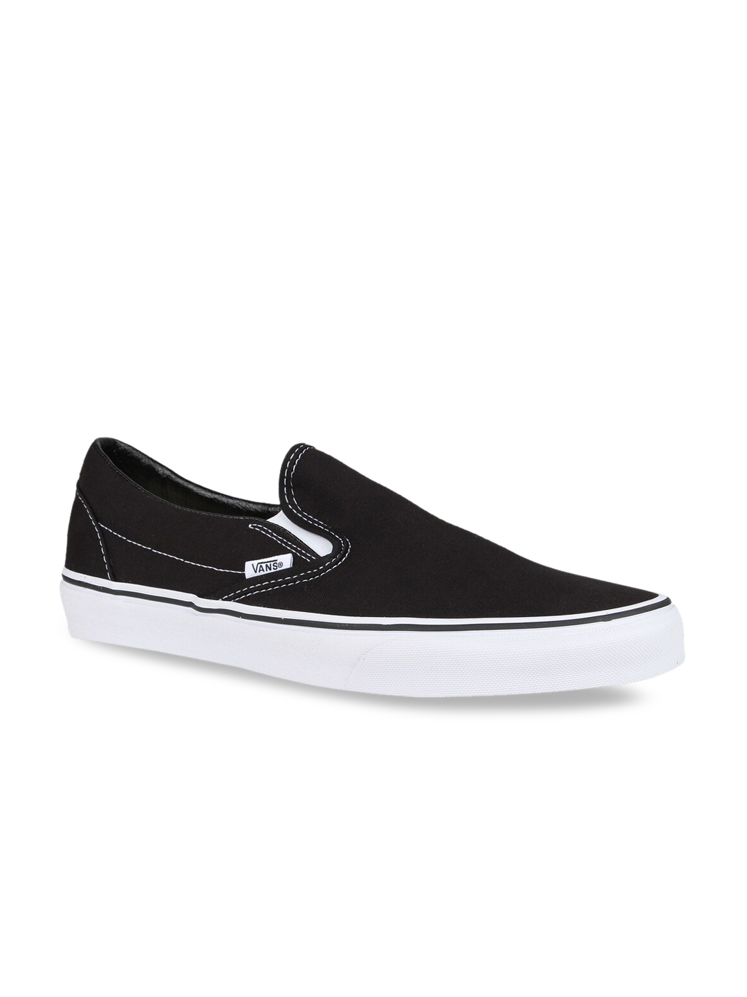 Buy Vans Unisex Black CLASSIC Slip On Sneakers - Casual Shoes for ...
