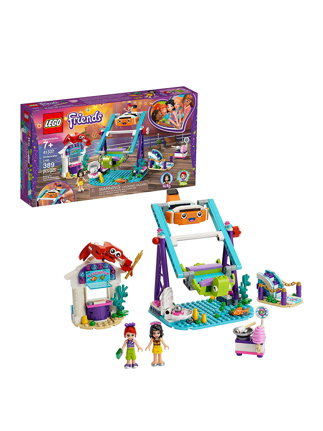 Buy LEGO Unisex Kids MultiColoured Amusement Park Building Kit With