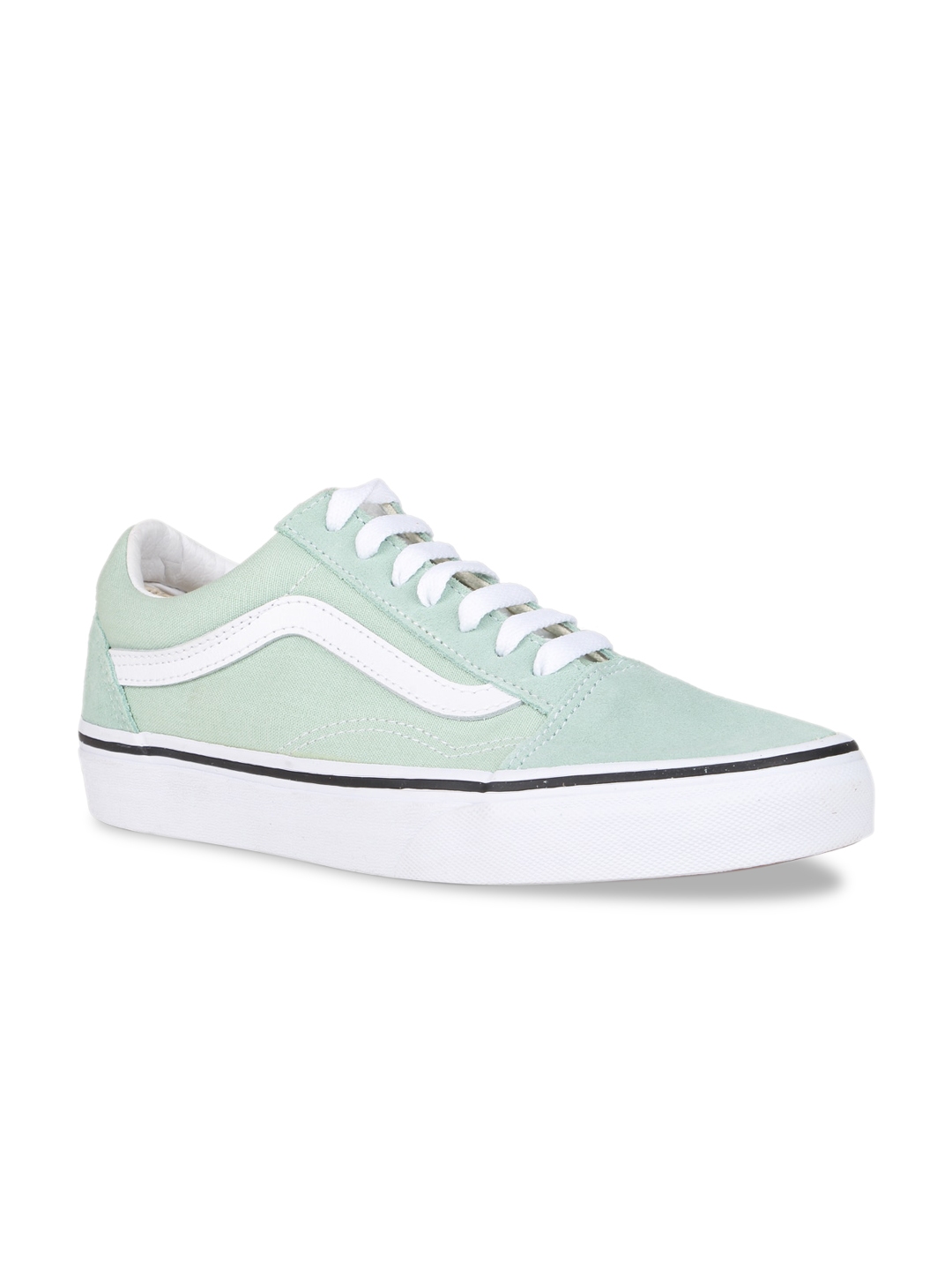 Buy Vans Women Mint Green Solid Sneakers - Casual Shoes for Women ...