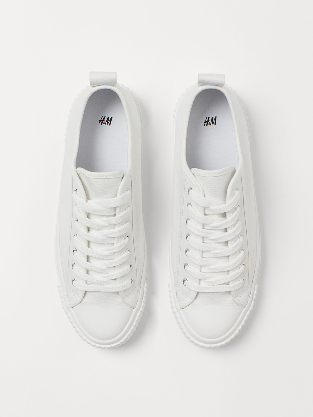 Buy H&M Women White Trainers Casual Shoes for Women 12204116 Myntra