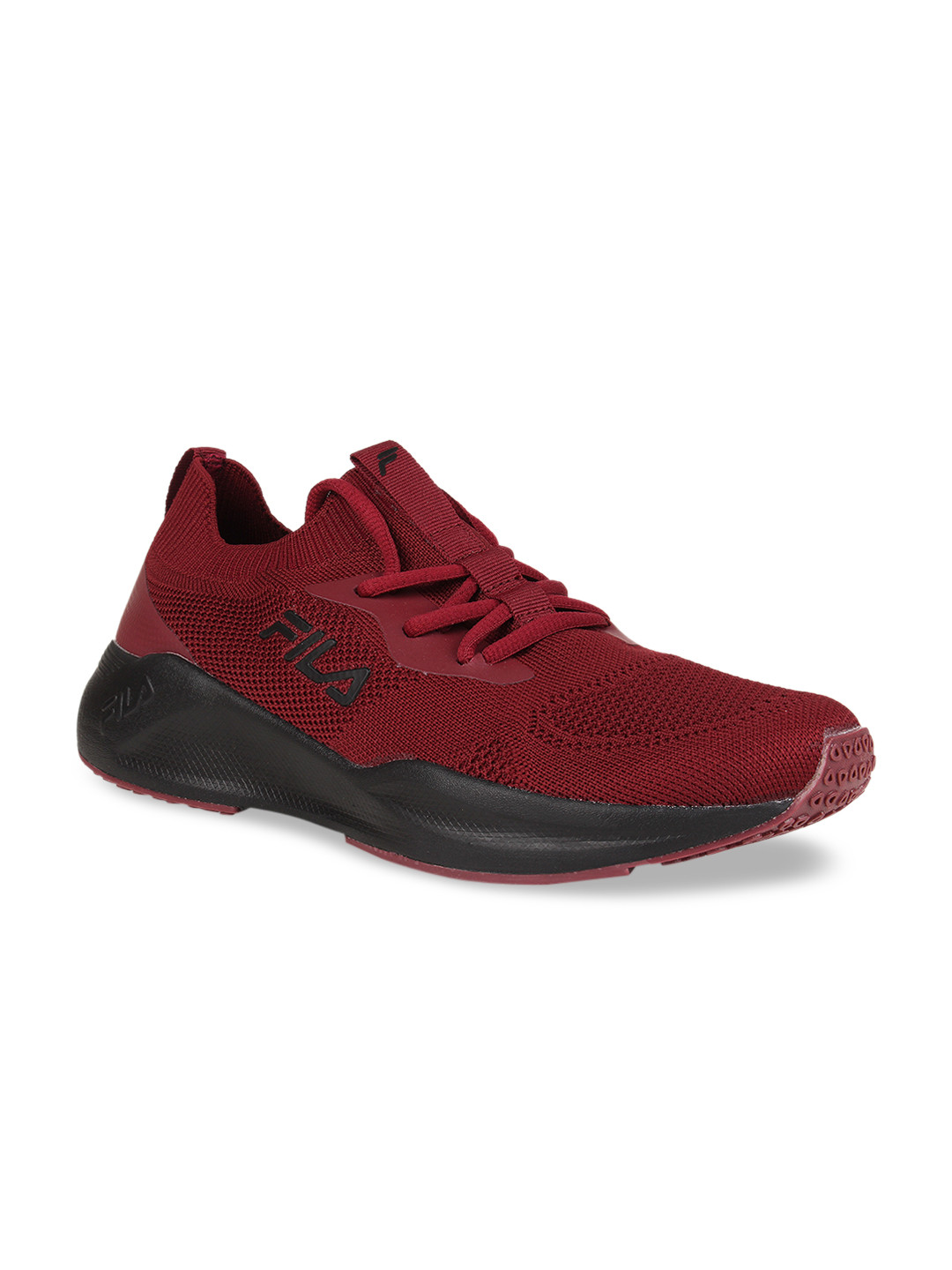 mens red fila shoes