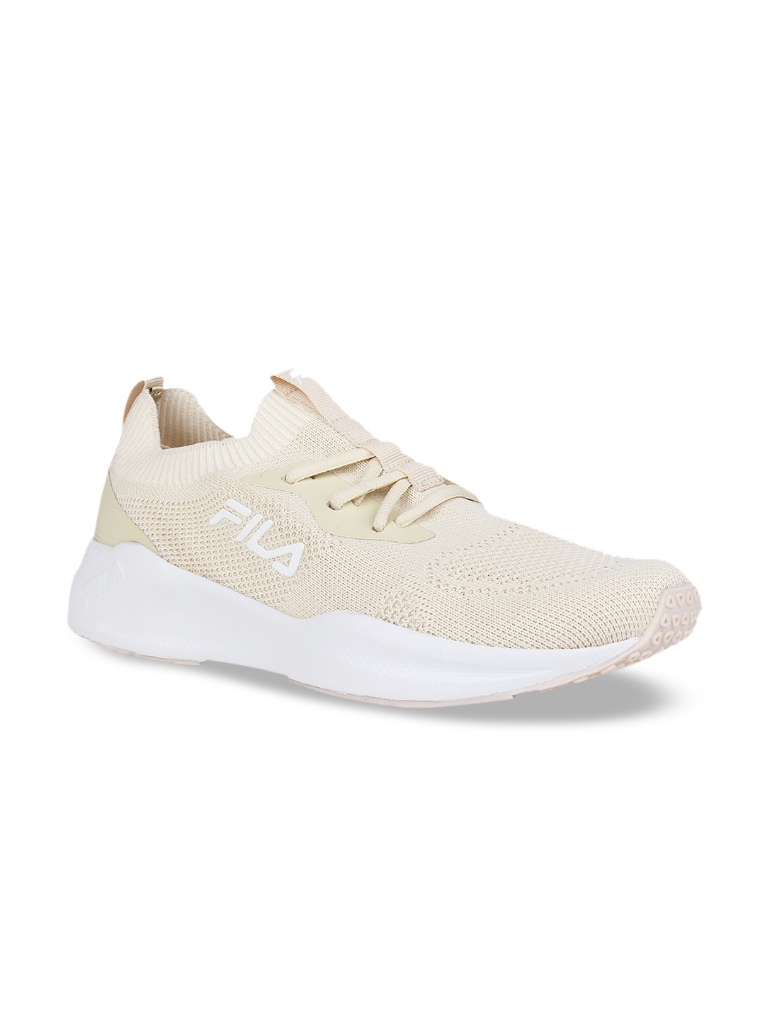 Buy FILA Women Off White PU Running Shoes - Sports Shoes for Women