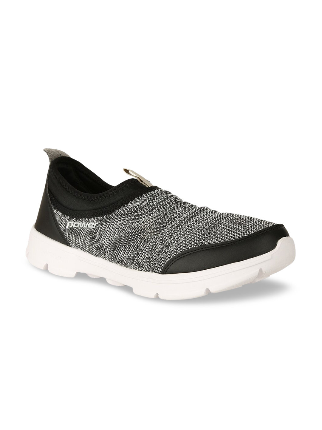power grey running shoes for men
