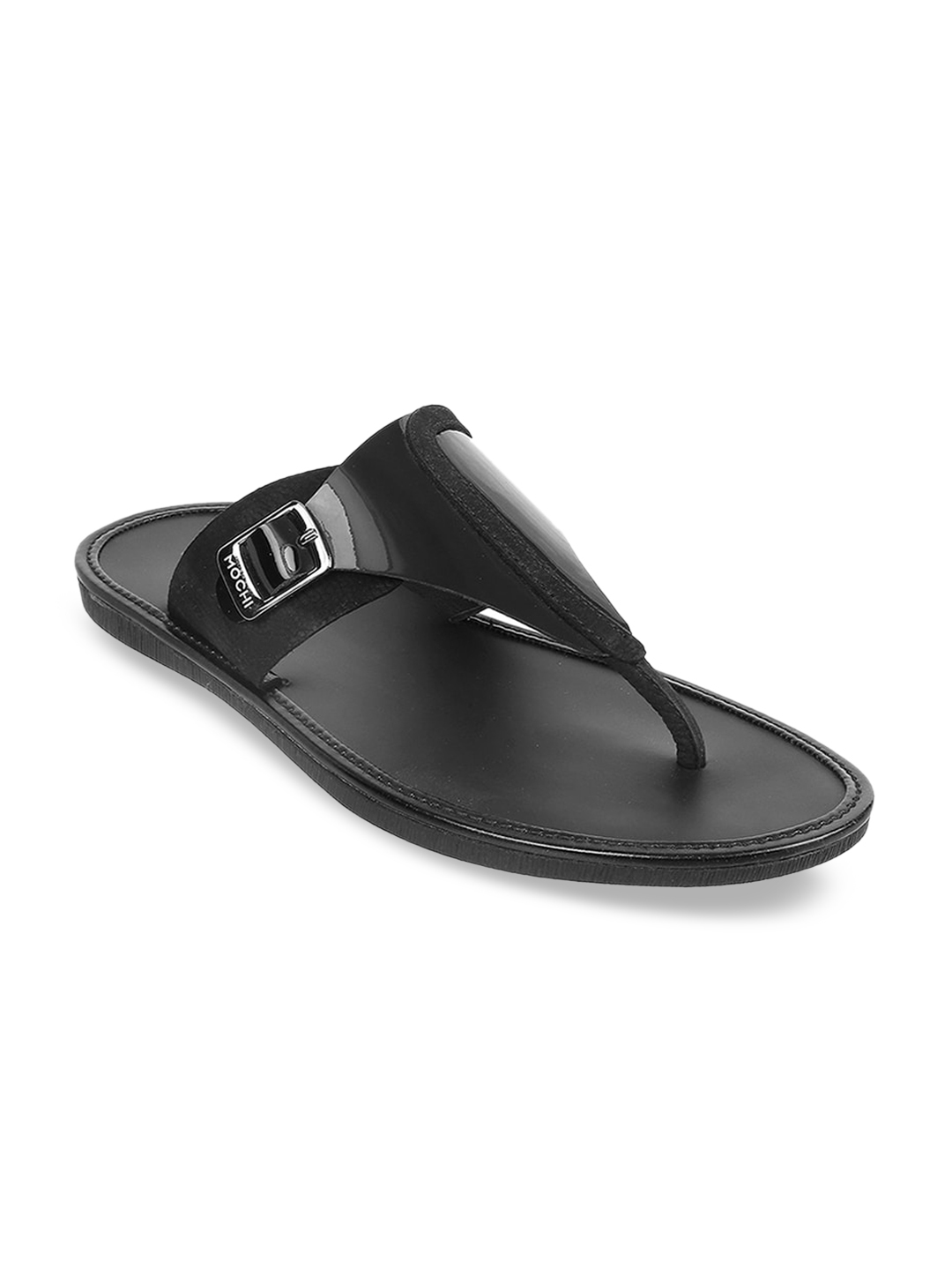 mochi black sandals