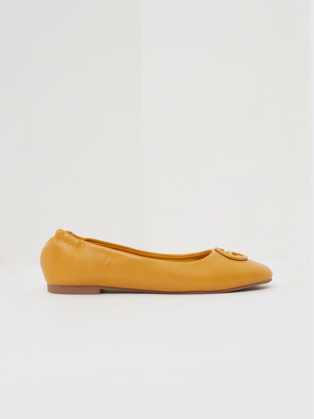womens mustard yellow flats