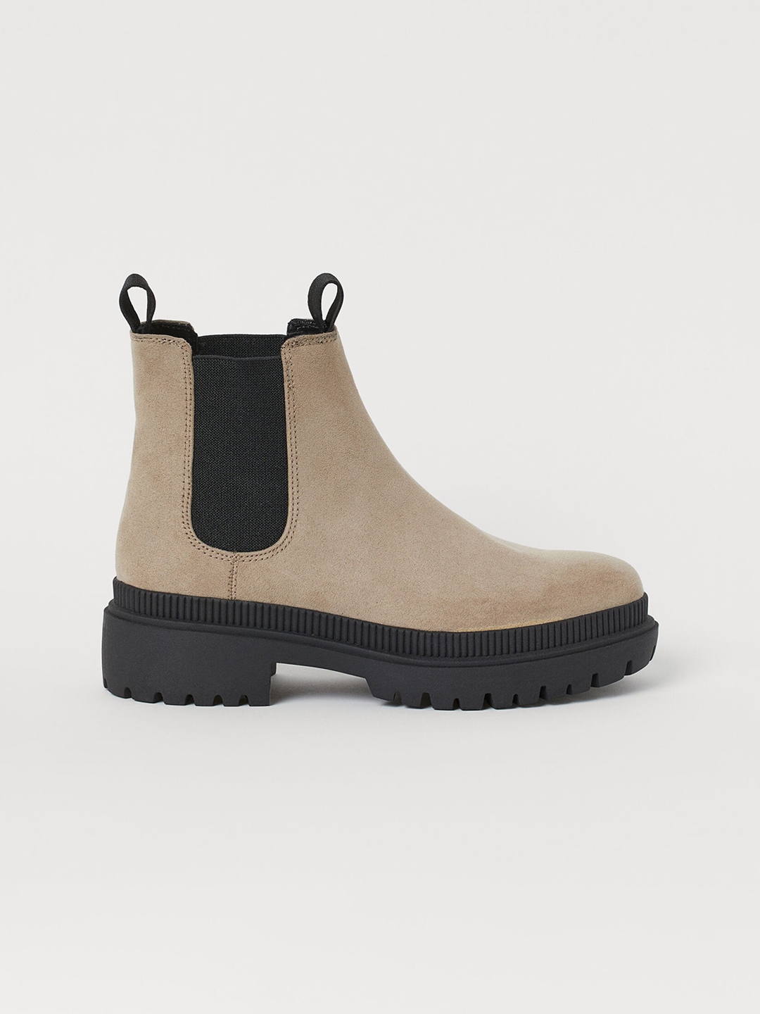 women's chelsea boots beige