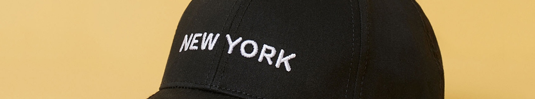 Buy H&M Women Black Cotton Twill Cap - Caps for Women 12495852 | Myntra