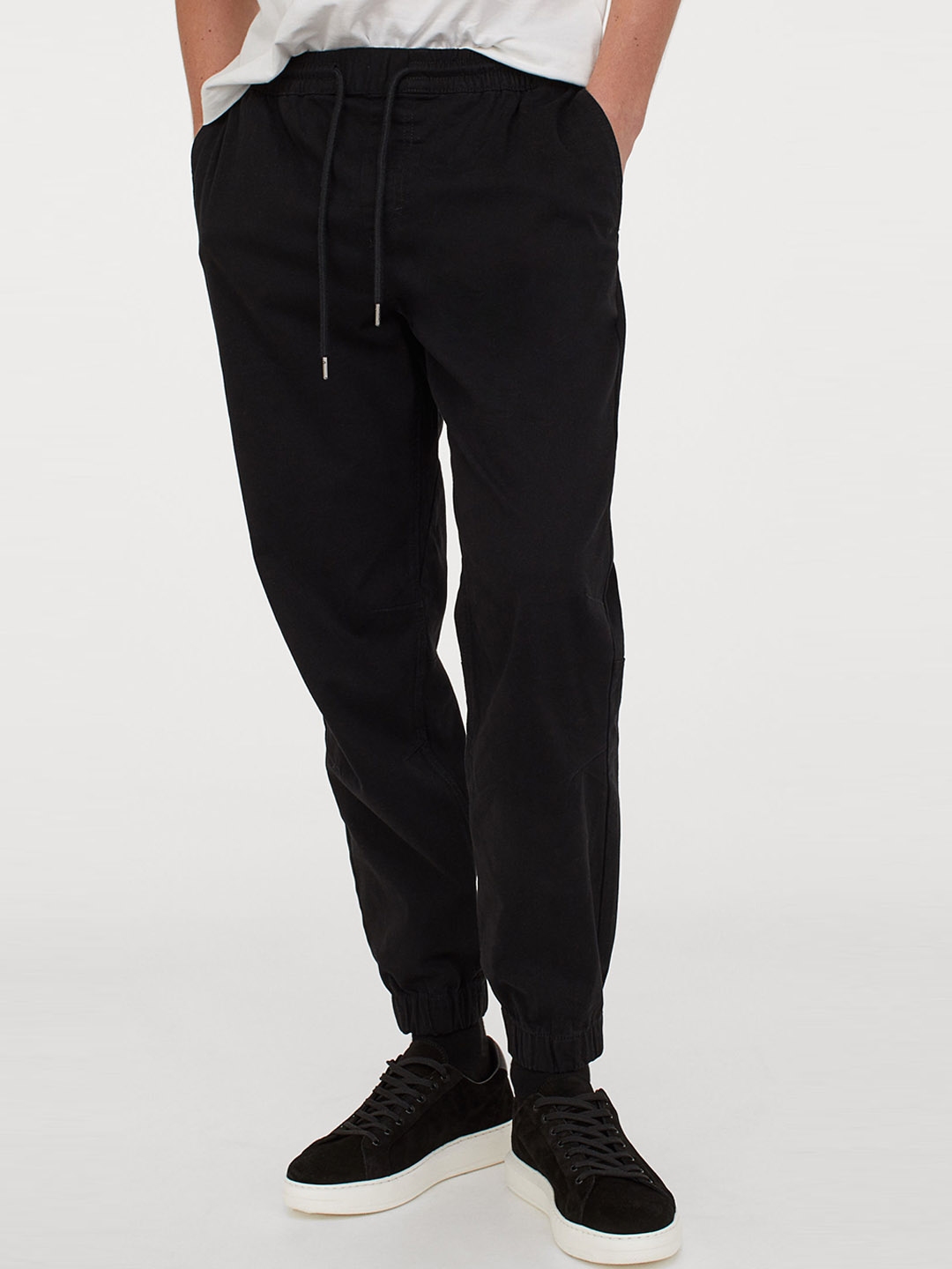 h and m twill joggers