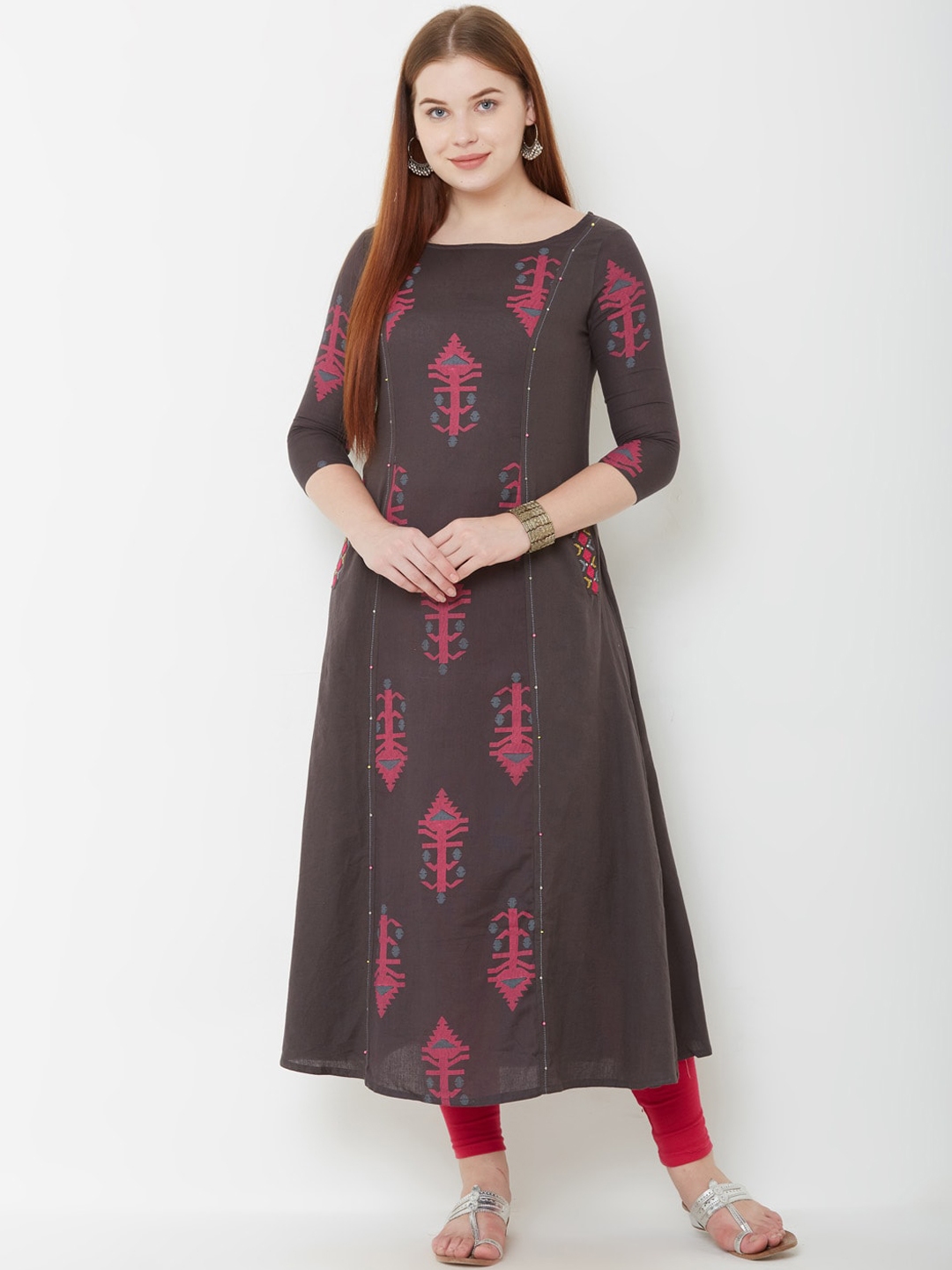 coffee brown kurti