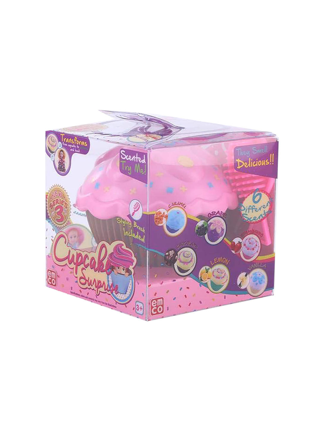 Buy CupcakeDoll Girls Blue & Pink Cupcake Surprise Doll Isabelle Soft