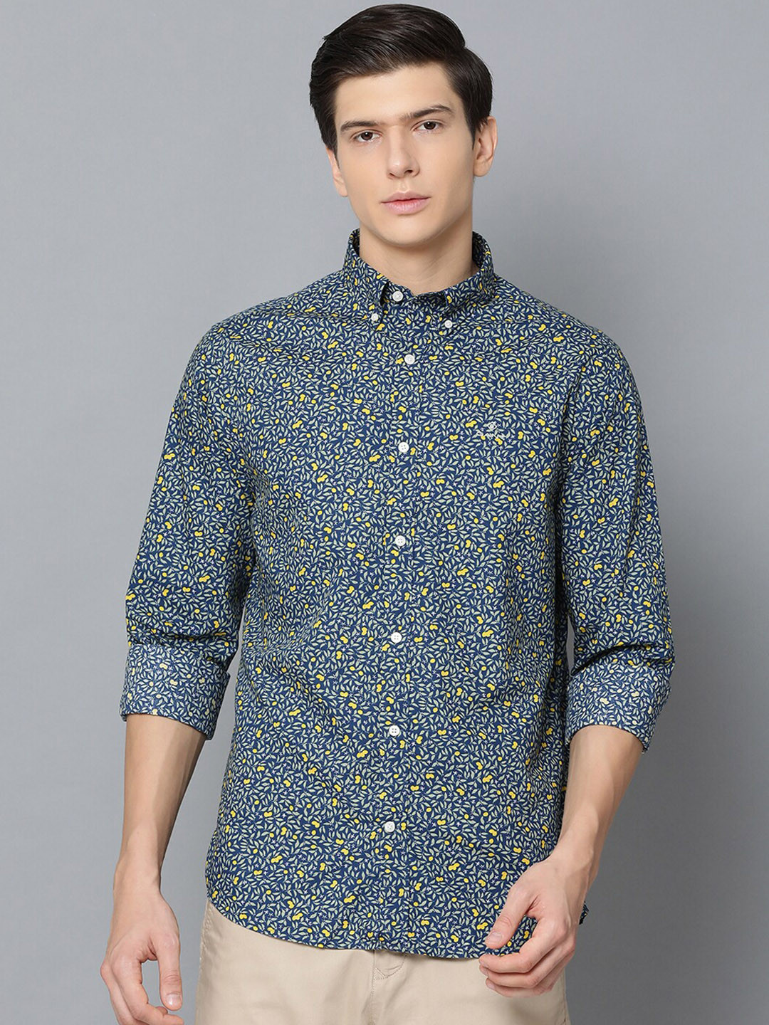 Gant Men Solid Blue Shirt main image 1