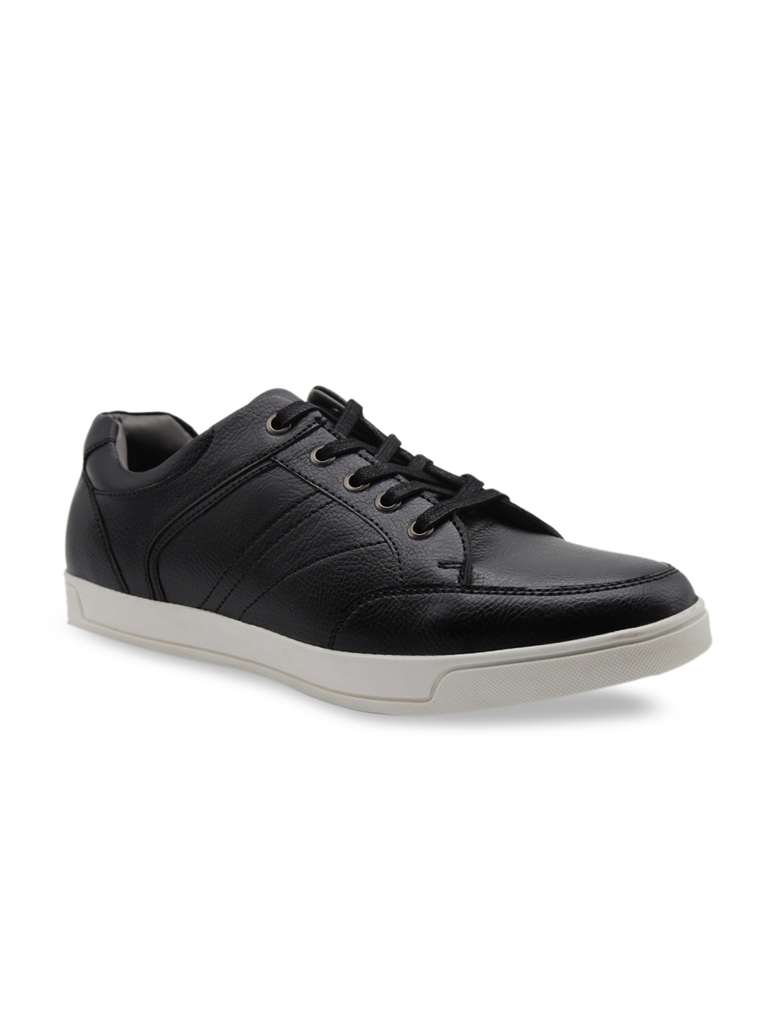 Buy Provogue Men Black Solid Sneakers - Casual Shoes for Men 12402488 ...