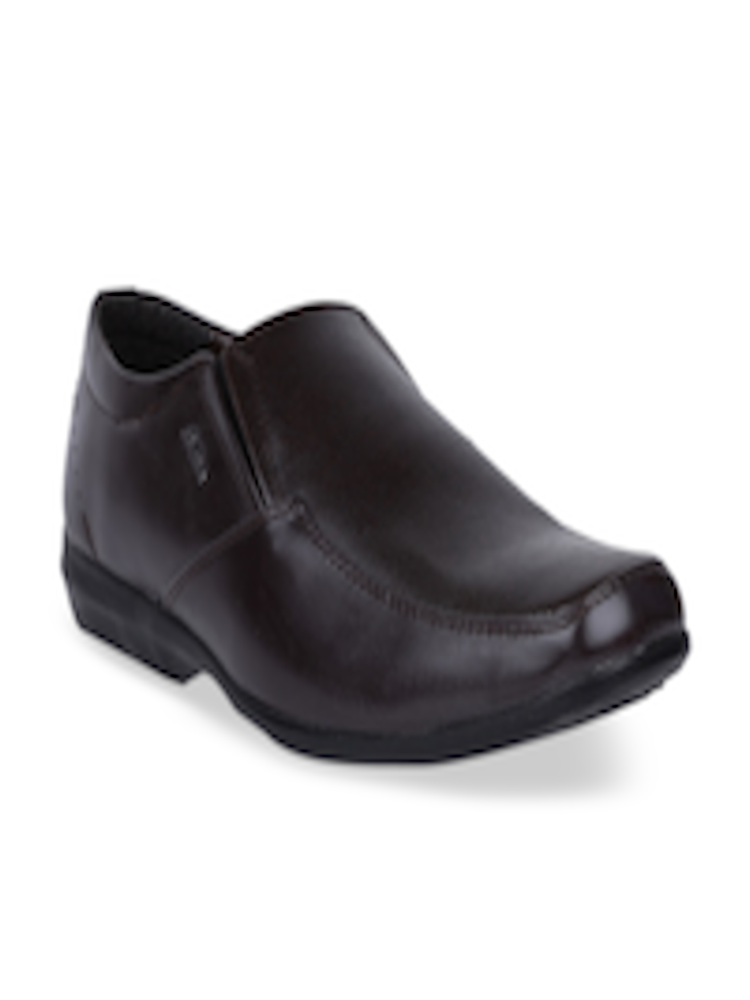 Buy Bata Men Black Solid Formal Slip Ons - Formal Shoes for Men ...