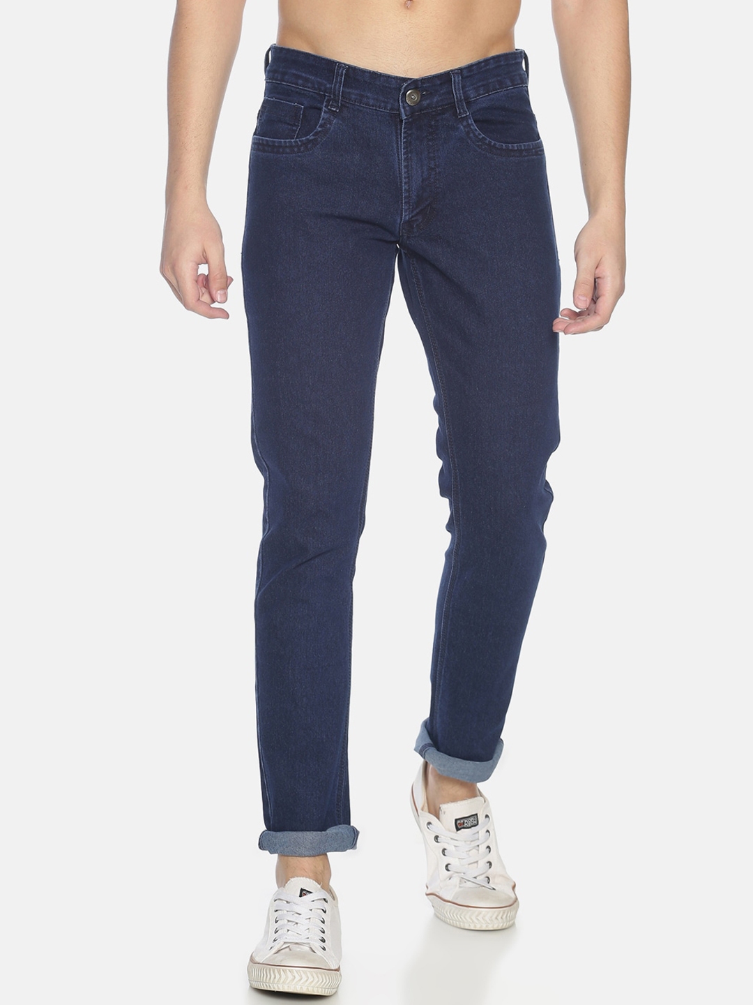navy blue jeans men