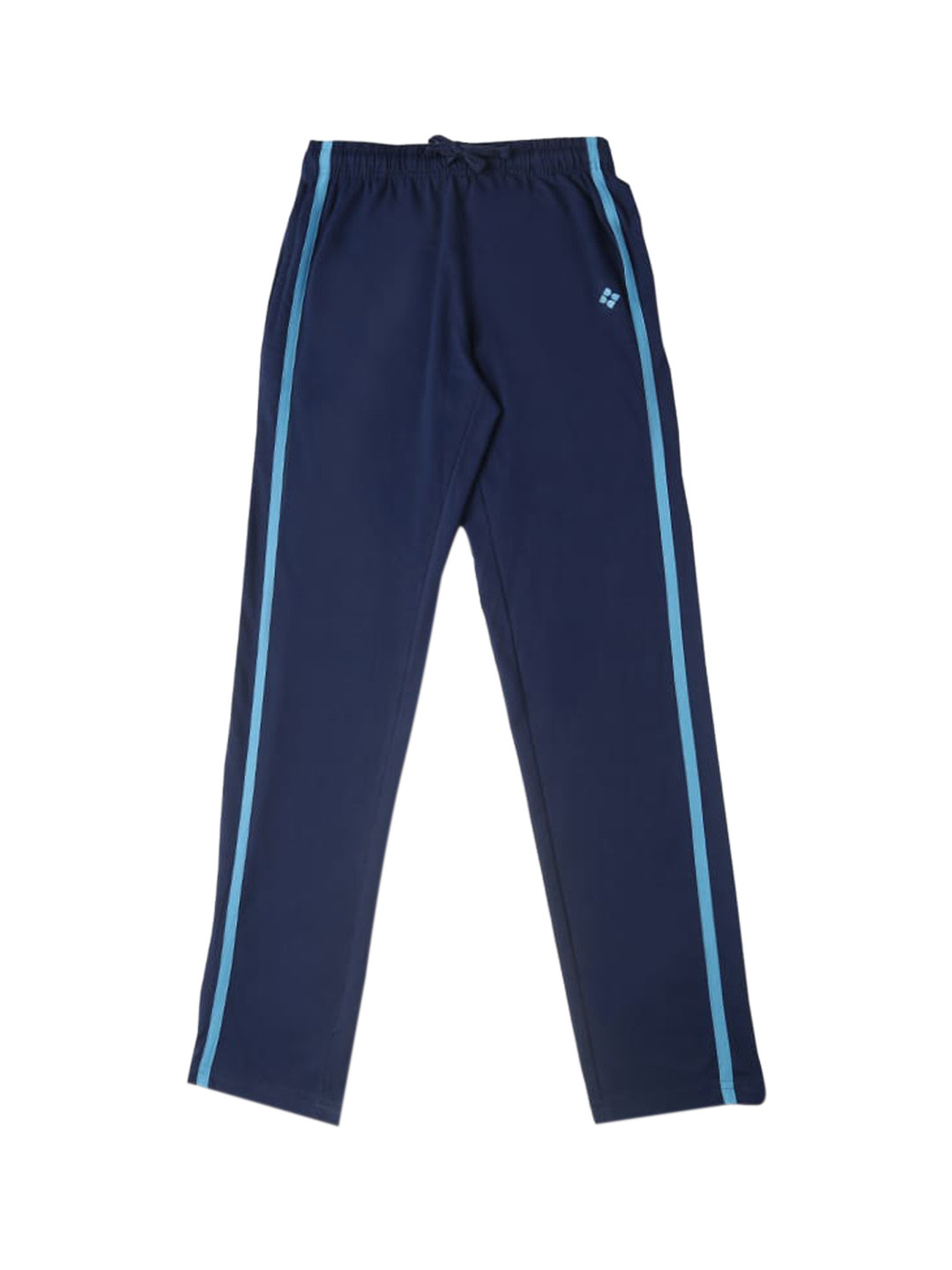 Buy Dollar Boys Blue Solid Straight Fit Track Pants Track Pants for
