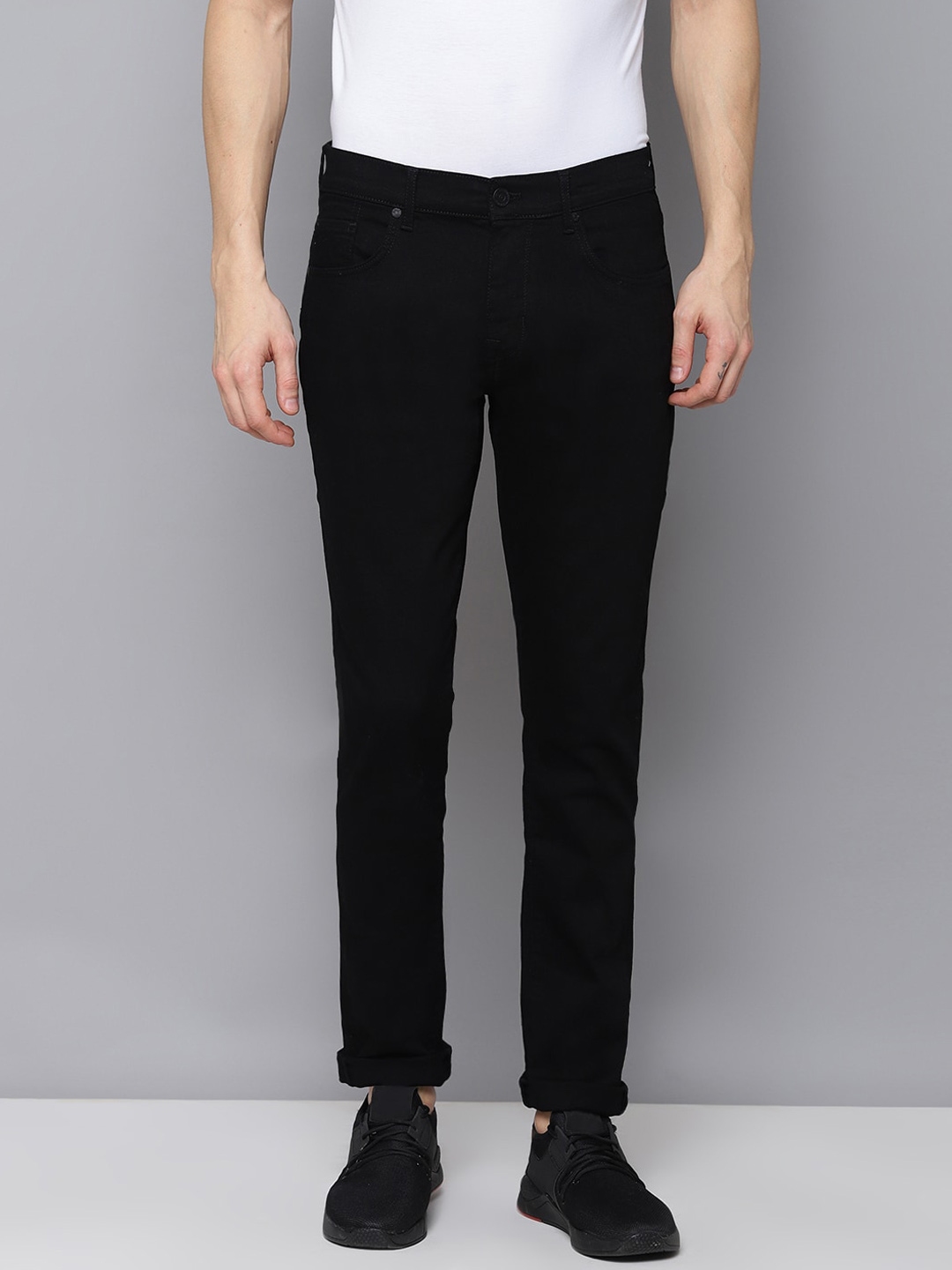 Buy BEN SHERMAN Men Black Slim Fit Jeans - Jeans for Men 13417920 | Myntra
