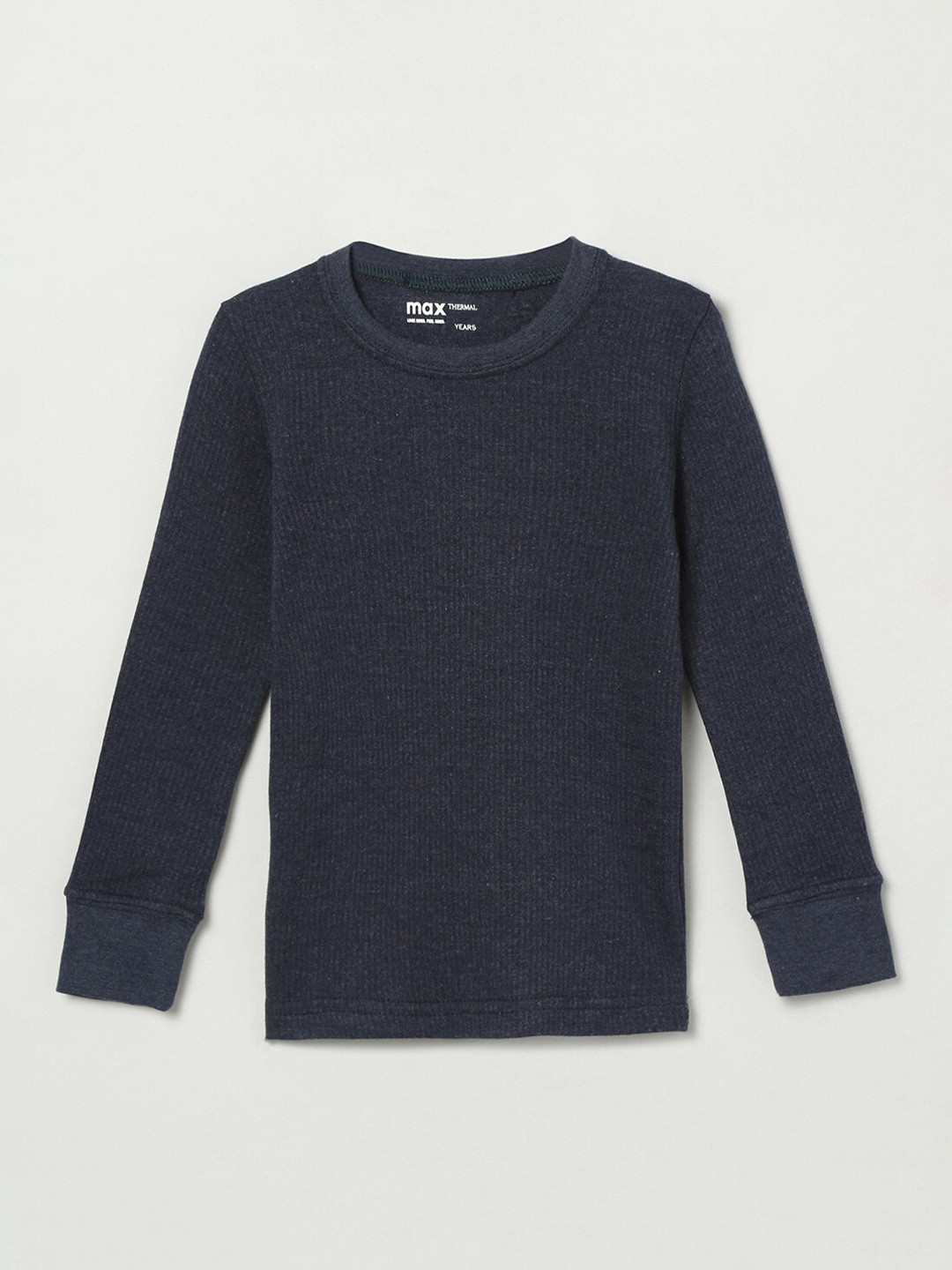 Buy Max Boys Navy Blue Solid High Neck T Shirt Tshirts for Boys 13430614 Myntra