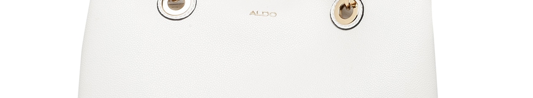 Buy ALDO White Self Design Handheld Bag - Handbags for Women 13412180 ...