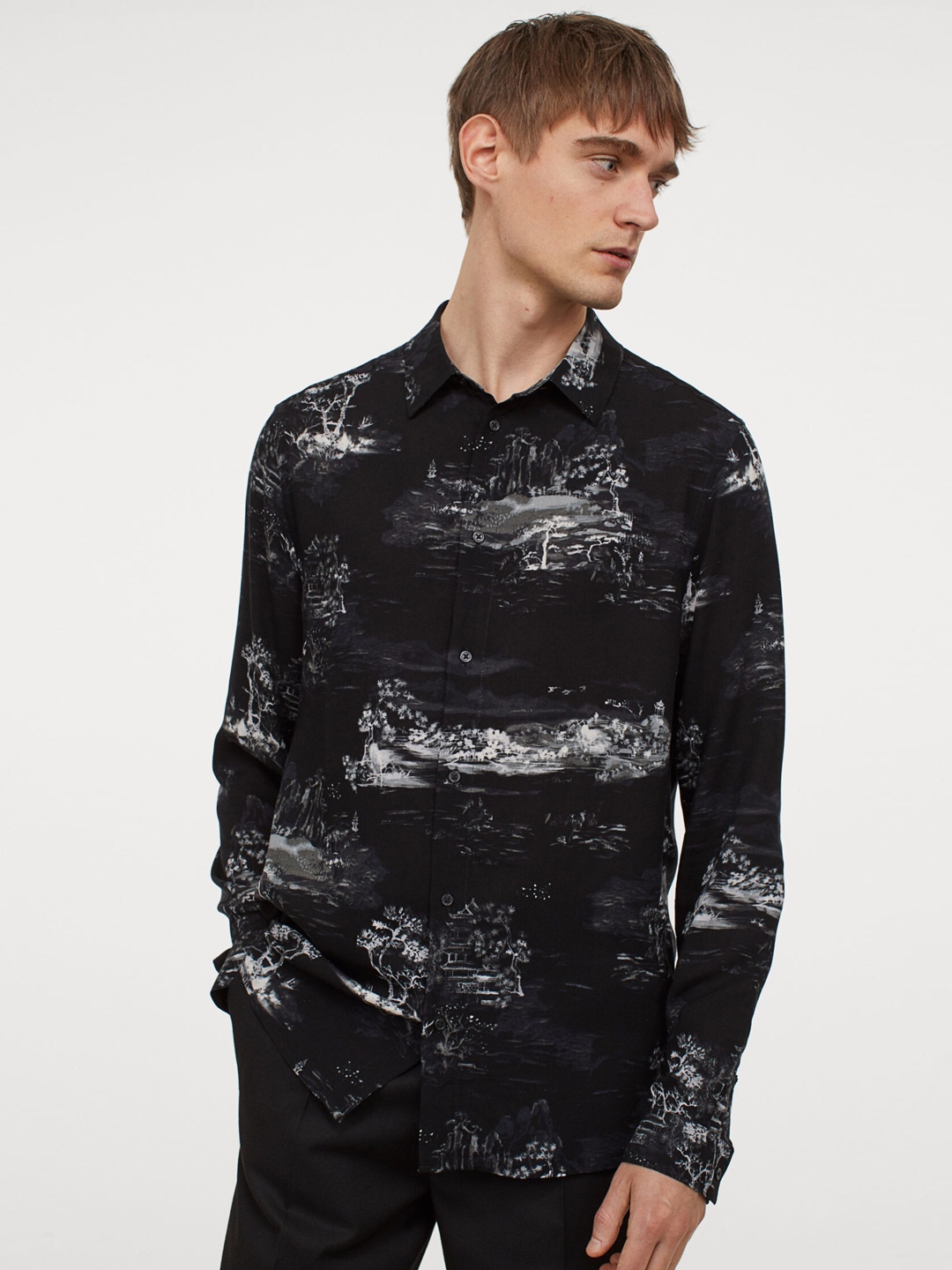 mens viscose shirts uk