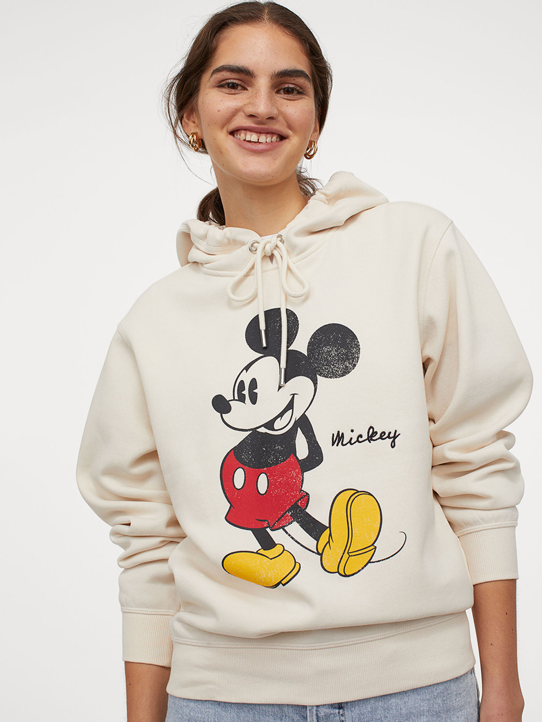 H and m mickey mouse hoodie clearance