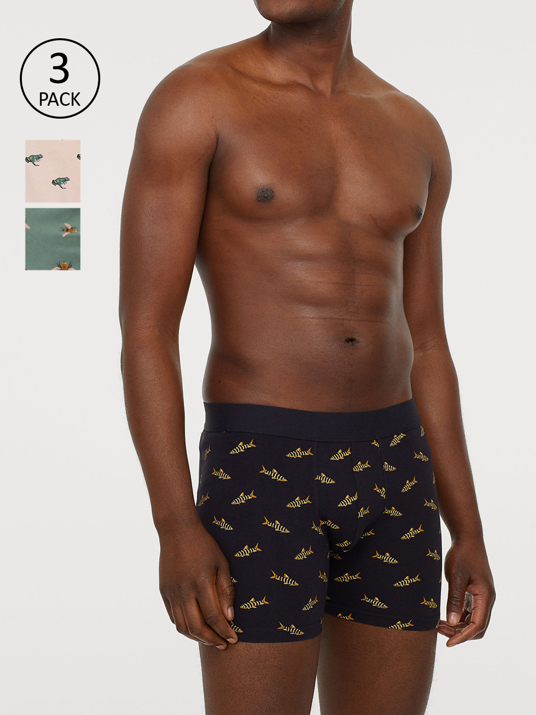 Buy H&M Men 3 Pack Mid Trunks Trunk for Men 13440296 Myntra