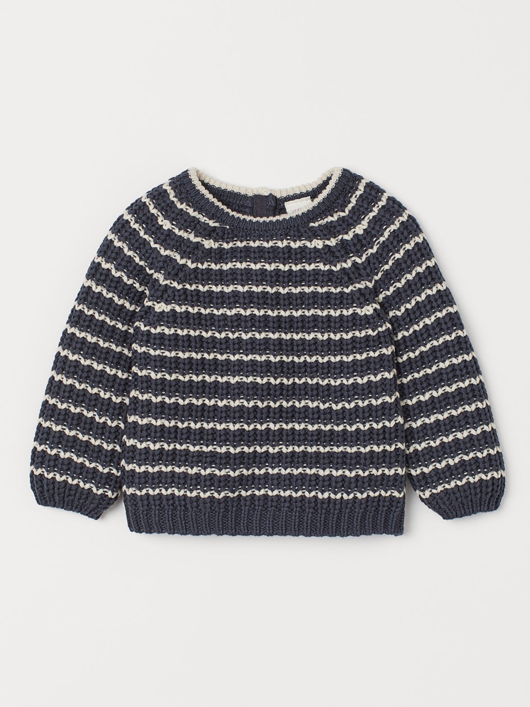 Buy H&M Kids Blue Striped Ribbed Jumper - Sweaters for Unisex Kids ...