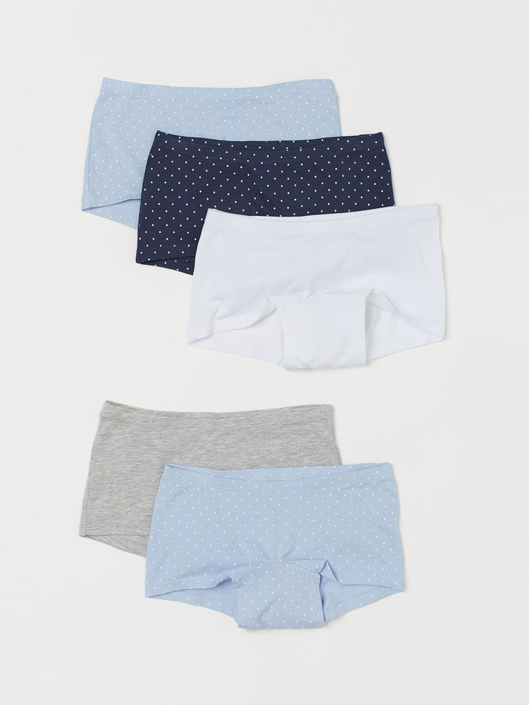 Buy H&M Girls 5 Pack Cotton Boxer Briefs Briefs for Girls 13448062