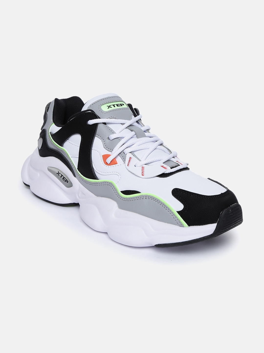 bulky white shoes