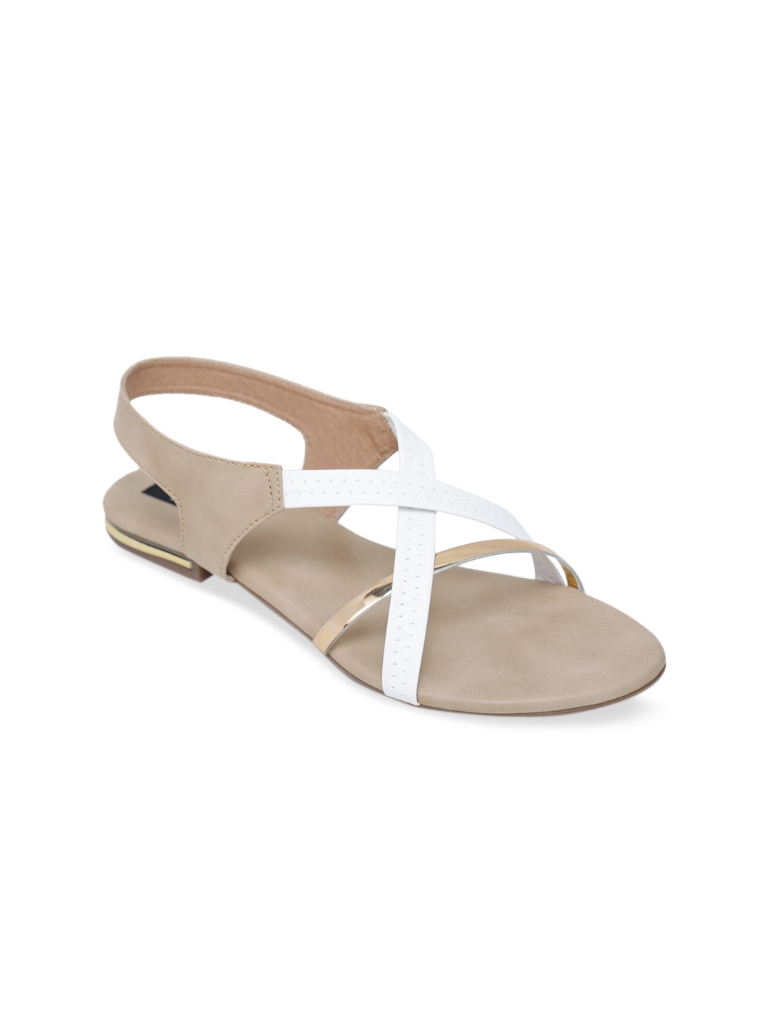 white platform flats