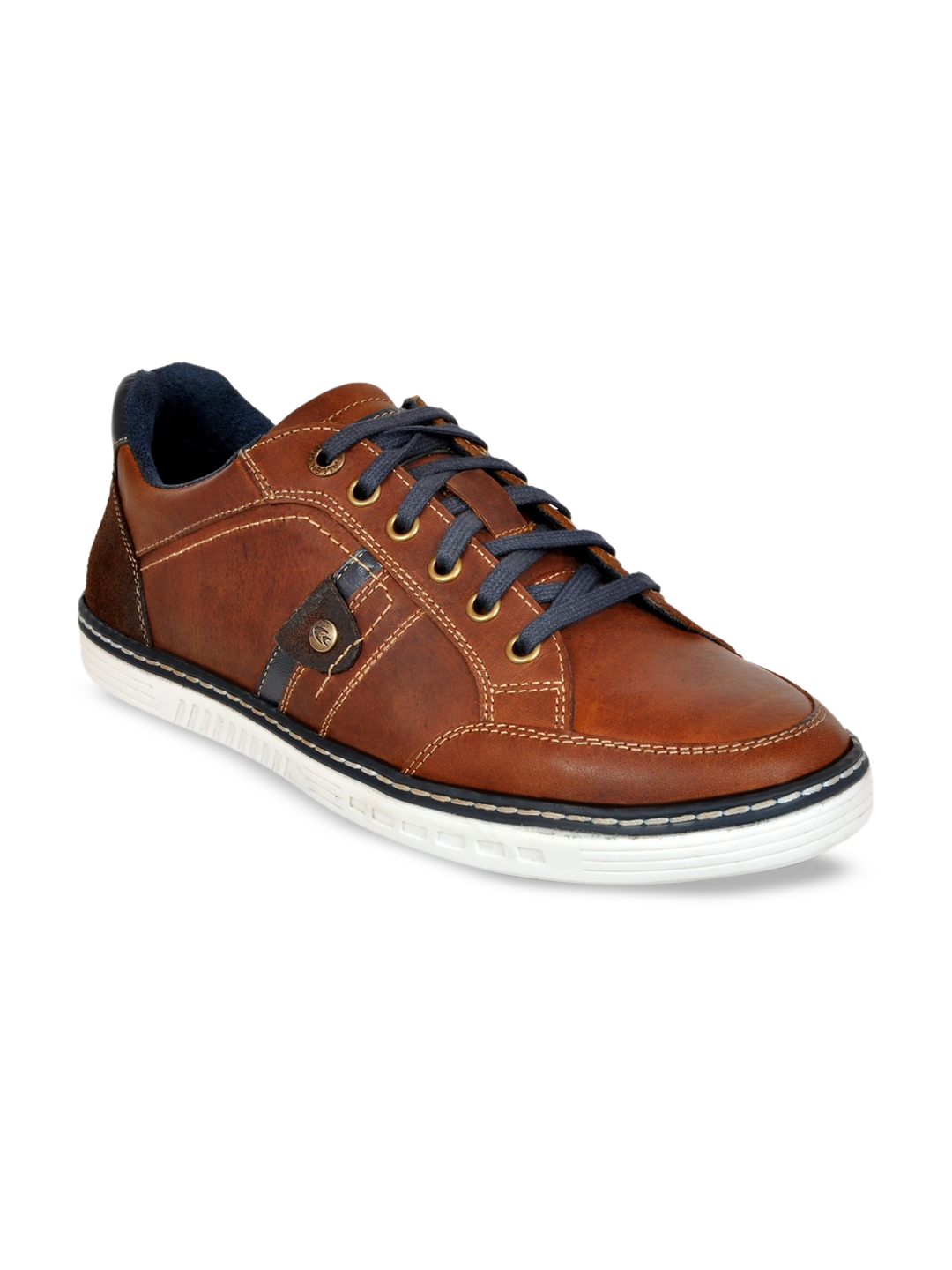 Buy Allen Cooper Men Brown Sneakers - Casual Shoes for Men 13496076 ...
