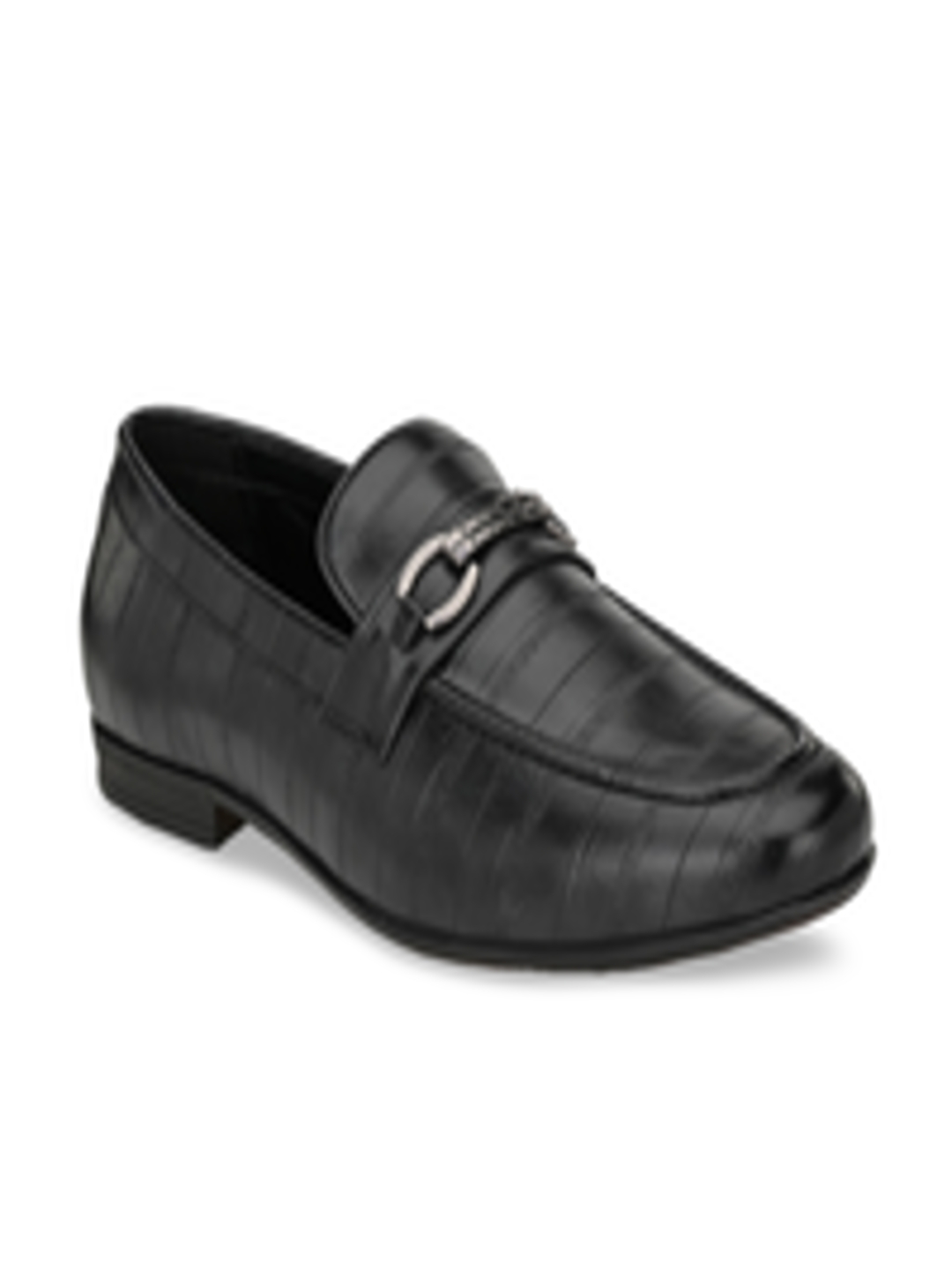 Buy San Frissco Men Black Horsebit Loafers - Casual Shoes for Men ...