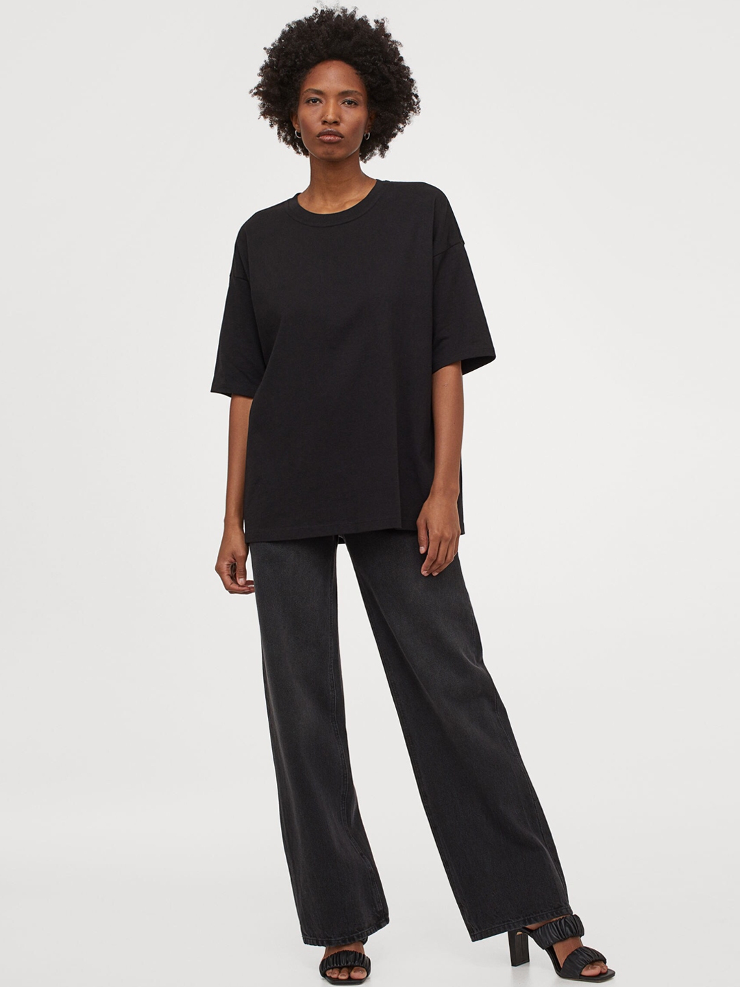 oversized h&m t shirt