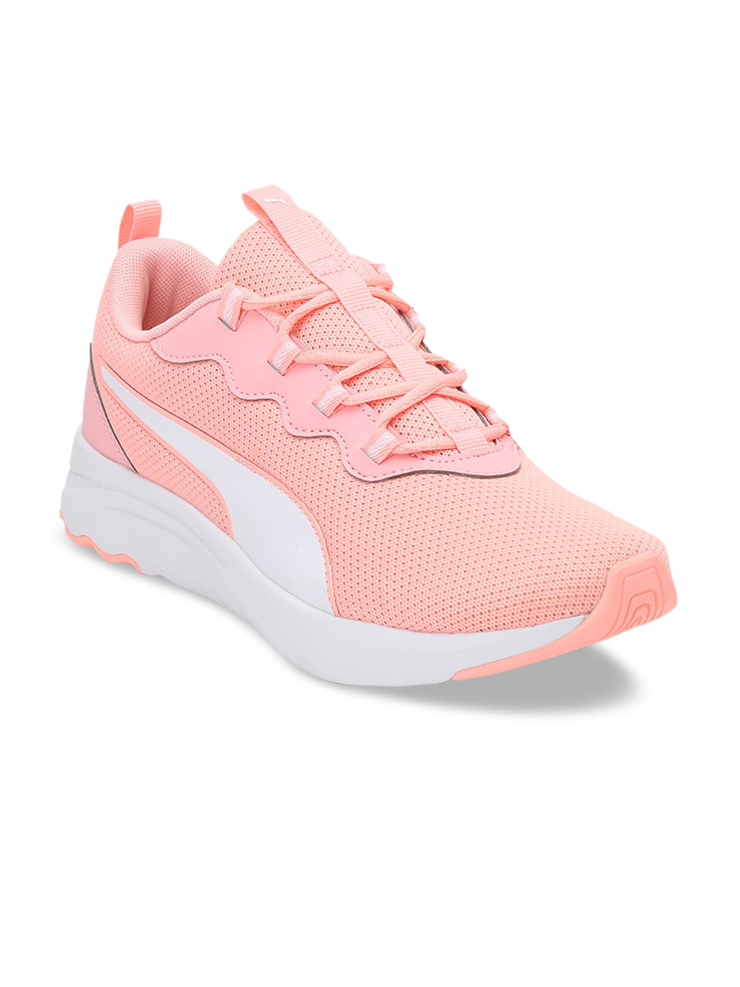 puma peach shoes